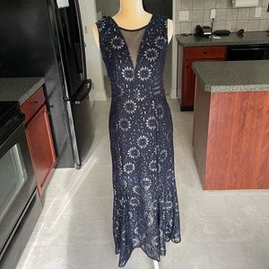Enfocus Studio Lace Midi Dress - size 10